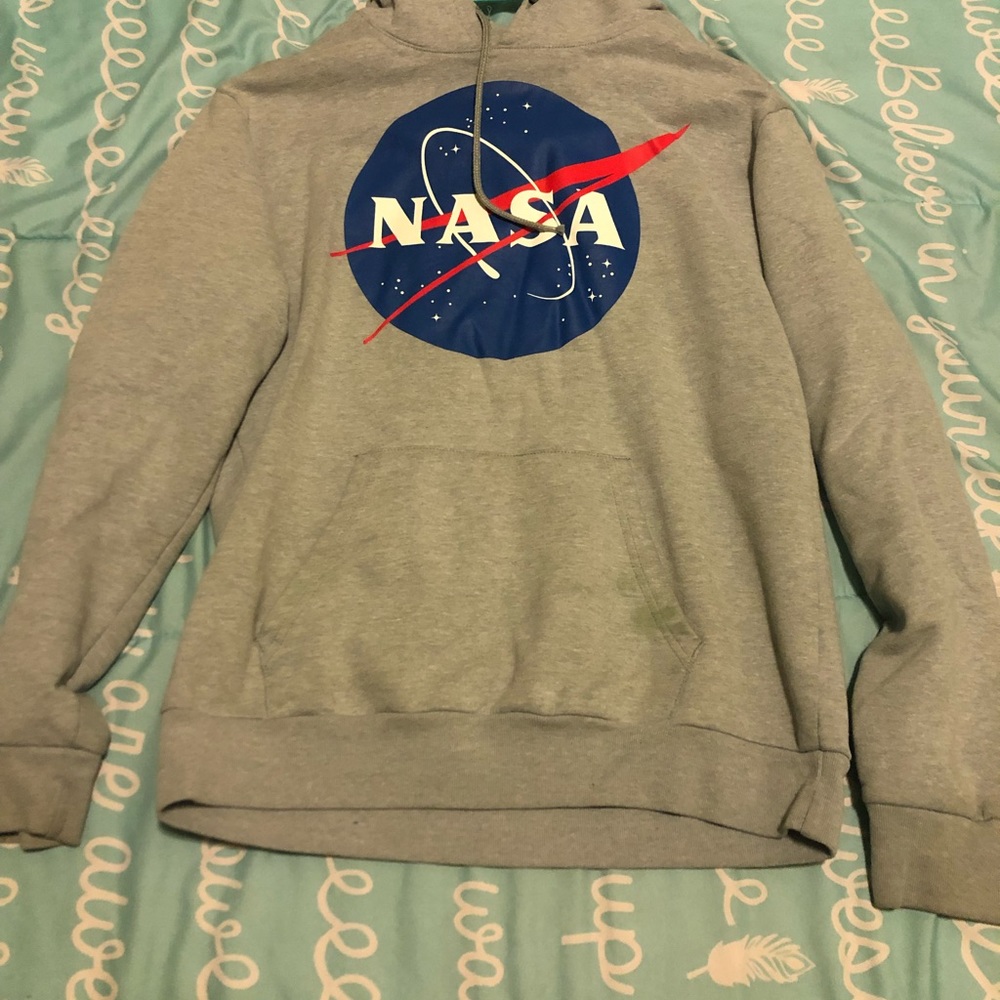 Grey NASA Hoodie